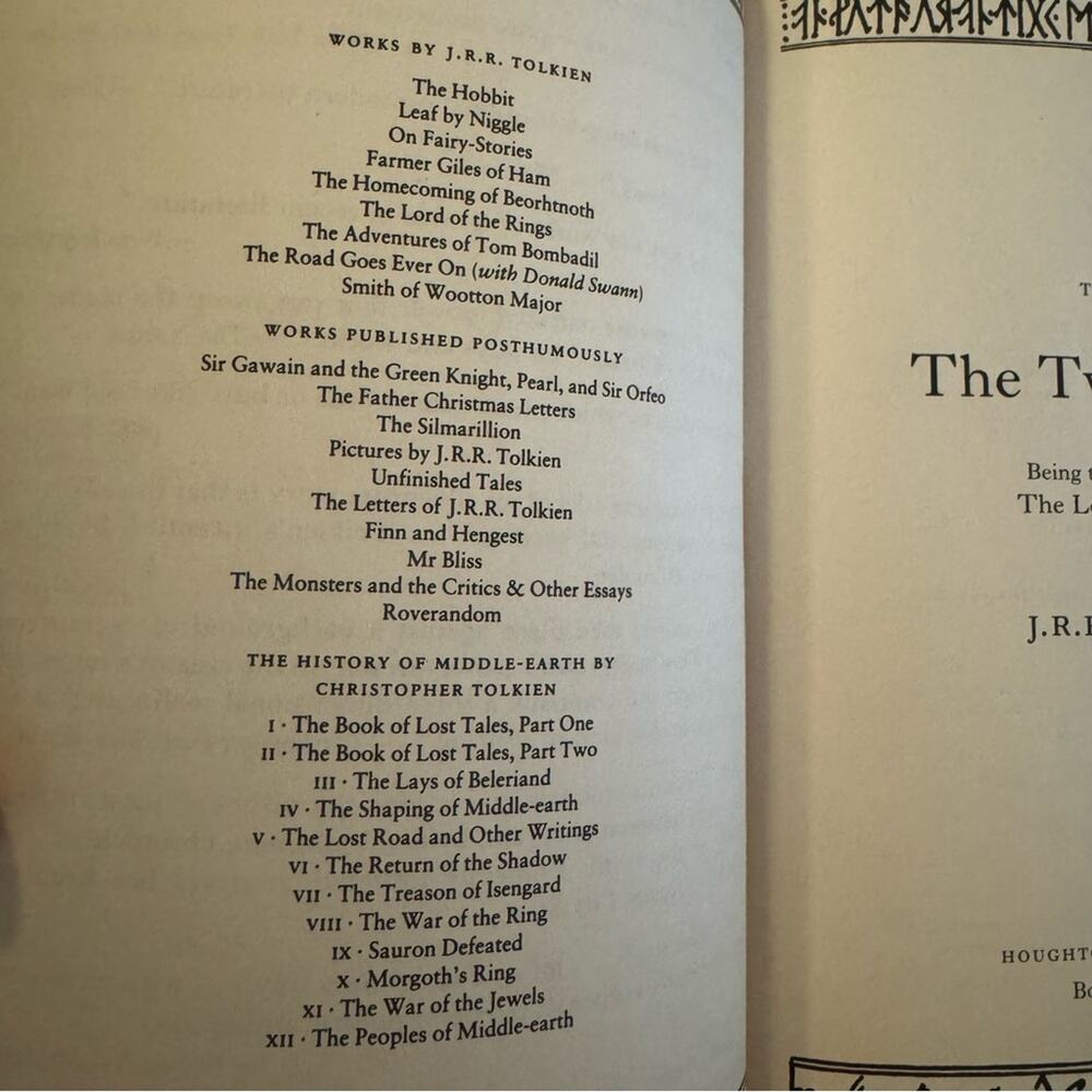 J. R. R. Tolkien
The Two Towers (The Lord of the Rings, Part 2) - Picture 8 of 10